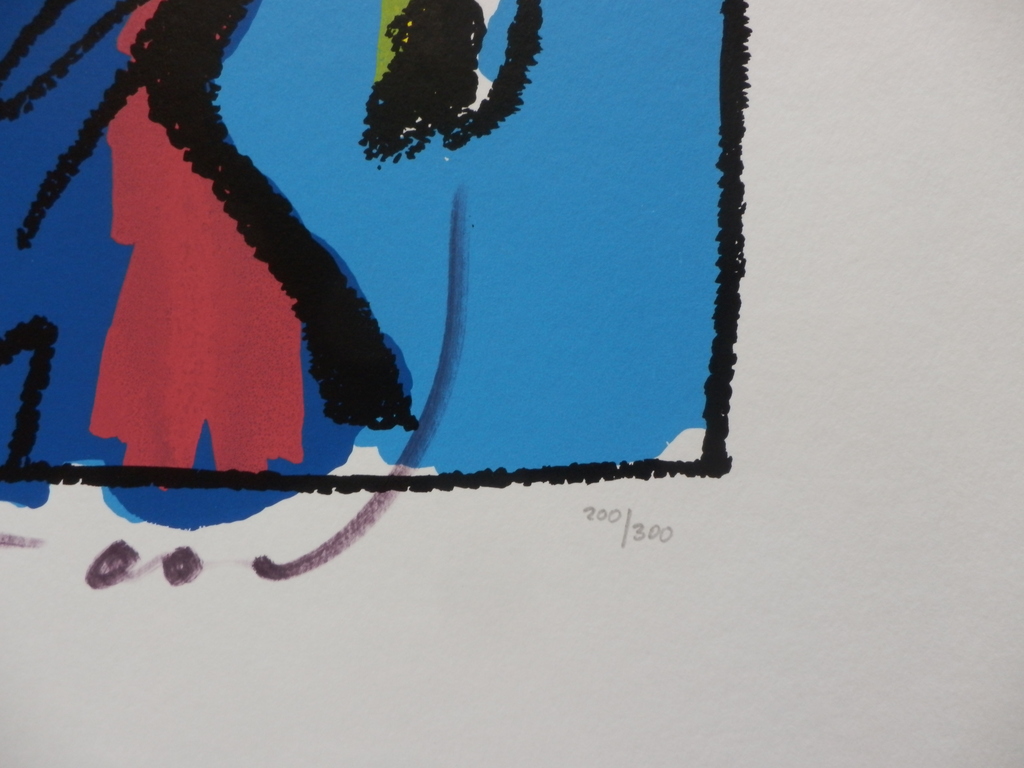 HERMAN BROOD, Gelimiteerde en HANDGESIGNEERDE Zeefdruk  NEE NIET NU kopen? Bied vanaf 1!