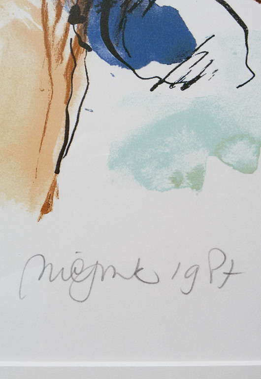 Laatste keer: Nic Jonk - Zittend naakt, litho (mooi ingelijst, groot) kopen? Bied vanaf 95!