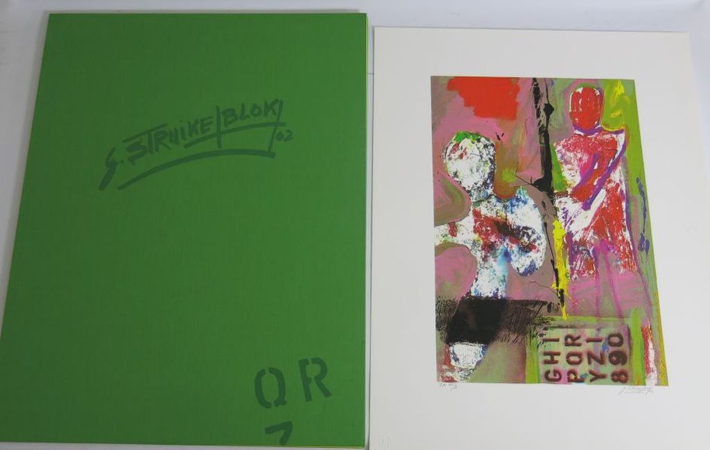 George Struikelblok: Portfolio Loneliness, 3x Zeefdruk verkocht voor € 142!