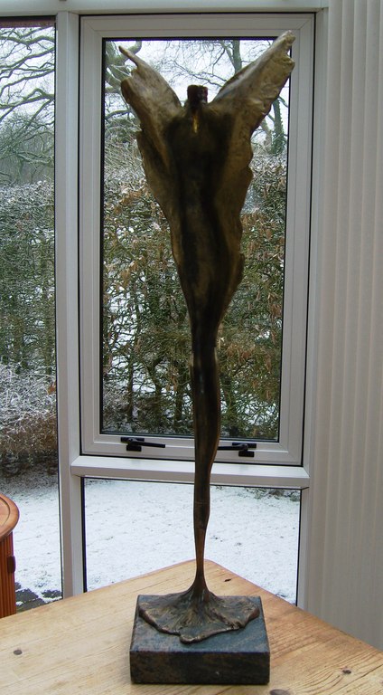 Jacek Sumeradzki: Schitterende sculptuur 80 cm hoog. kopen? Bied vanaf 550!