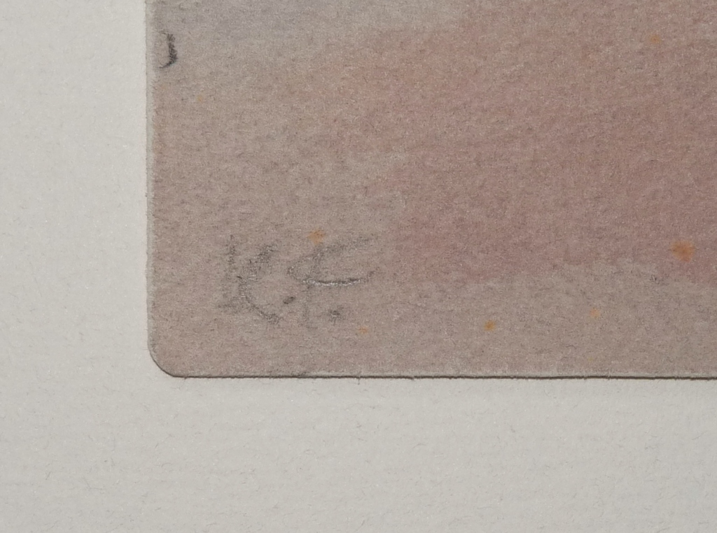 Kees Franse, Aquarel, Strand met enkele figuren, Gesigneerd kopen? Bied vanaf 40!