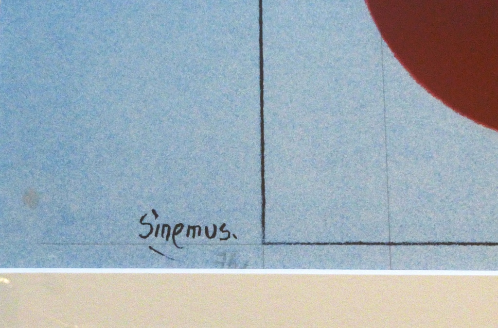 Wim Sinemus, origineel werk op papier, handgesigneerd kopen? Bied vanaf 650!