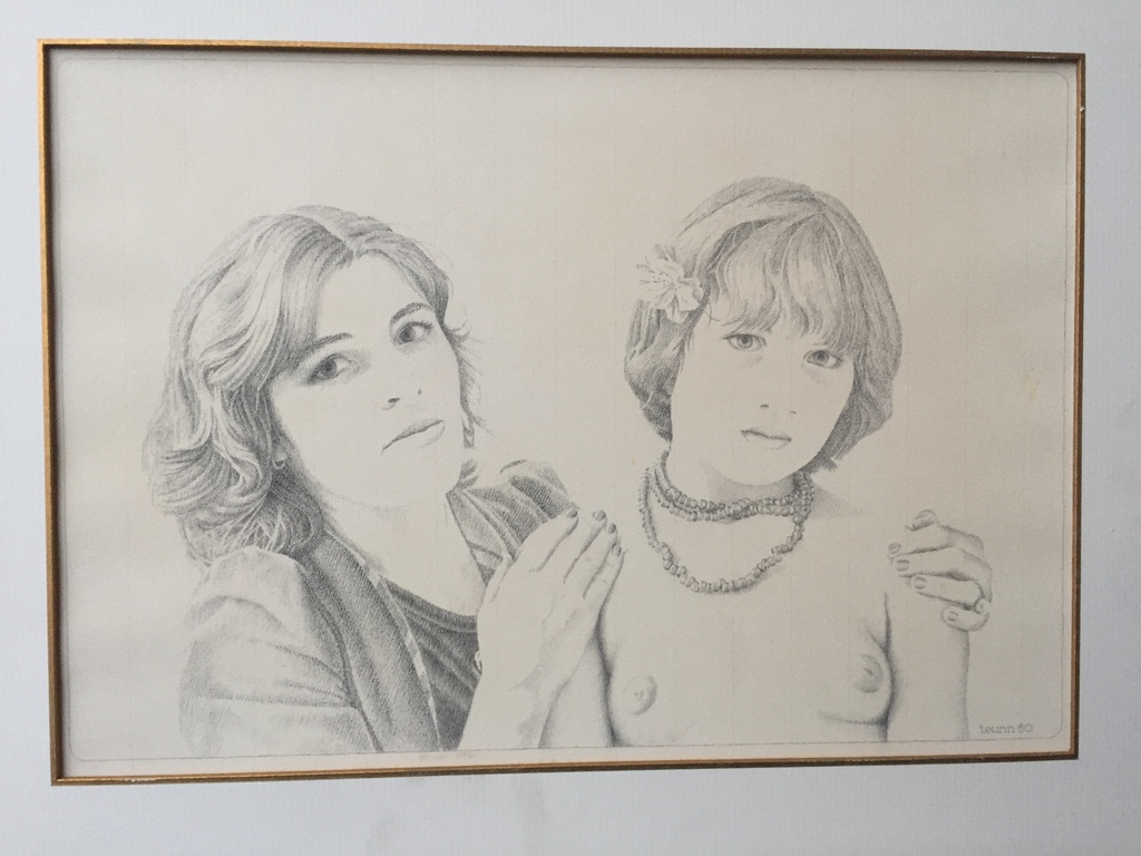 Teun Nijkamp - Tekening (45 x 31 cm) 1980 - De Presentatie I kopen? Bied vanaf 1!