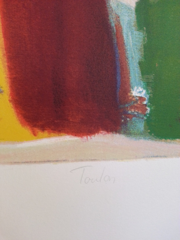 Hans van den Berg, zeefdruk , titel  kopen? Bied vanaf 40!