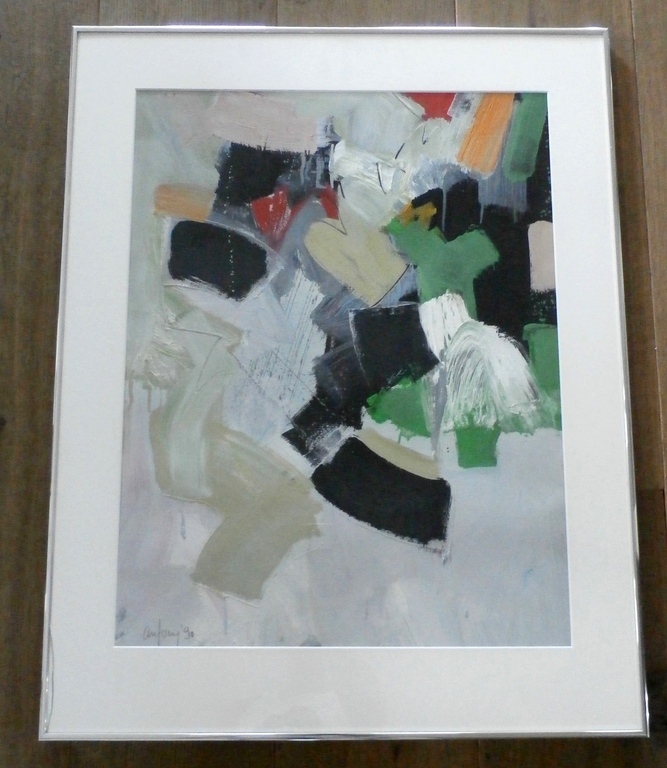 Antony de Baat- acryl op papier - 1990 kopen? Bied vanaf 150!
