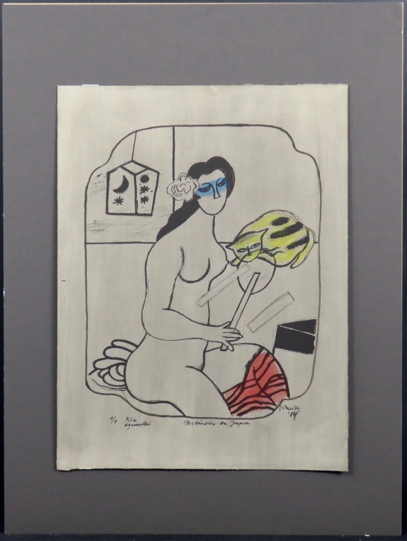 Corneille: Handgekleurde litho, Memoire de Japon kopen? Bied vanaf 1225!