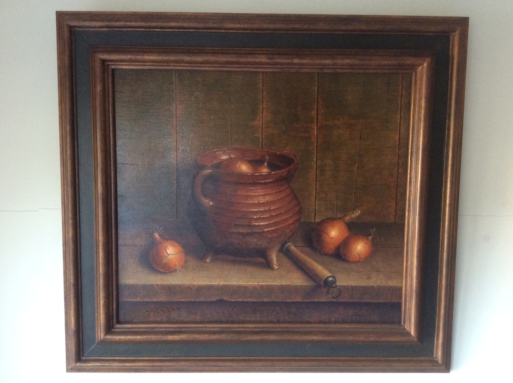 Walther Visser 1952 -1996  “ Pot met uien “ kopen? Bied vanaf 495!