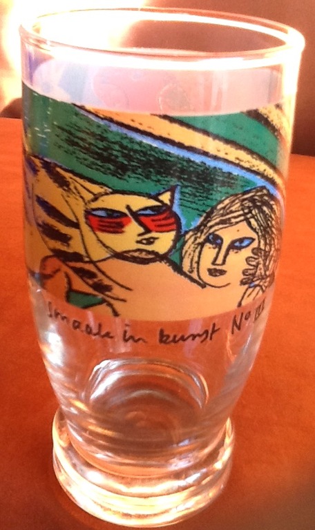 Corneille, 3 glazen uit de serie Smaak in Kunst, gesigneerd kopen? Bied vanaf 1!