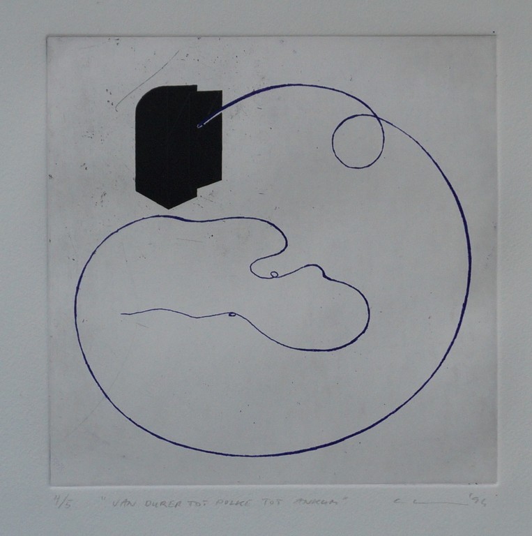 Thomas Ankum - gesigneerde ets - Van Dürer tot Polke tot Ankum kopen? Bied vanaf 20!