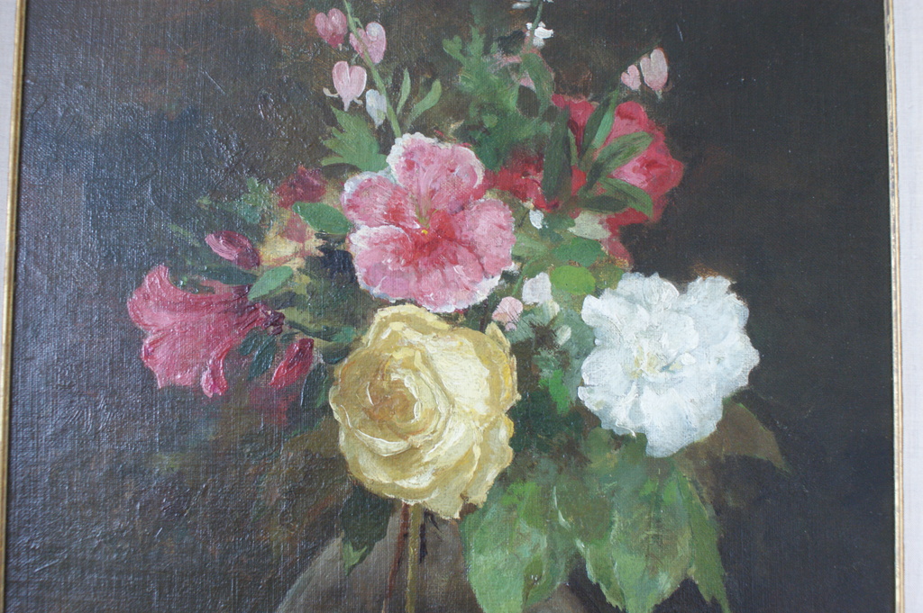 Willem Johannes Weissenbruch (1864-1941)  bloemen in vaas kopen? Bied vanaf 1500!