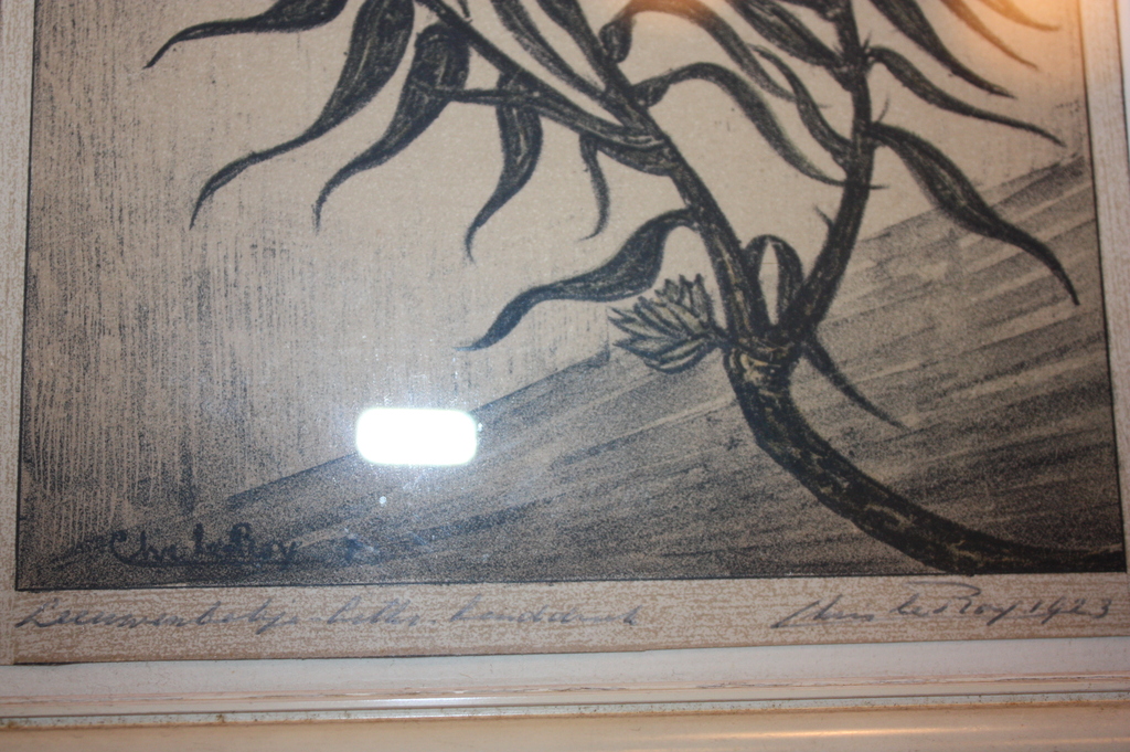 Leeuwenbekje Litho handdruk 1923 kopen? Bied vanaf 55!