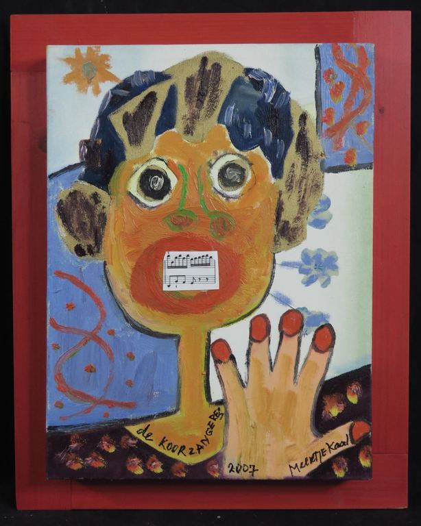 Meertje Kaal: Olieverf of canvas, De koorzangeres kopen? Bied vanaf 1!