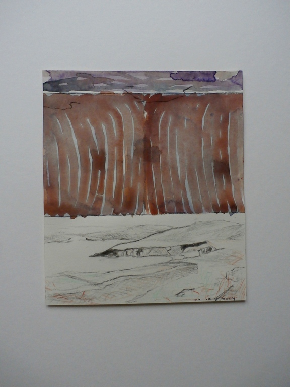 Arno Kramer - aquarel en potlood op papier - 2004 kopen? Bied vanaf 100!