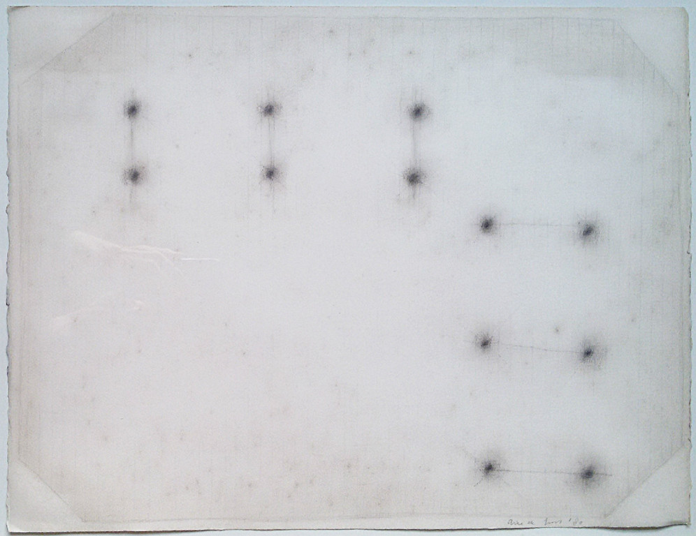 Arie de Groot - Abstracte compositie, tekening (ingelijst) kopen? Bied vanaf 1!