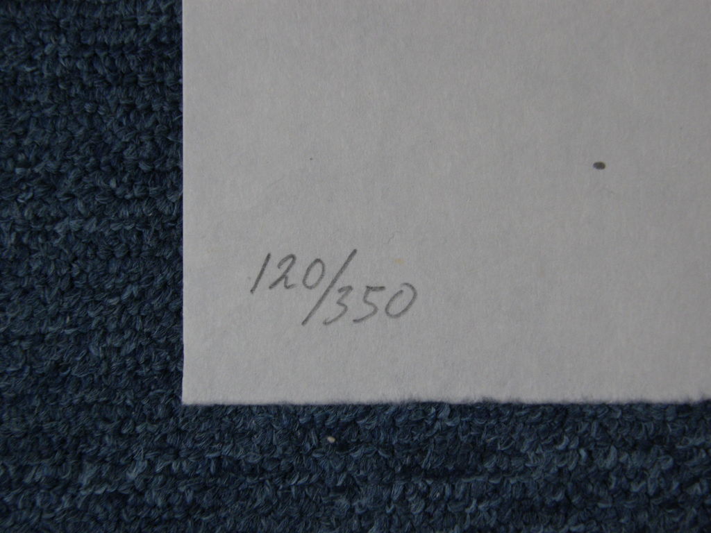 Klaas Gubbels: Zeefdruk 'Het Graf', genummerd en met potlood gesigneerd kopen? Bied vanaf 1!