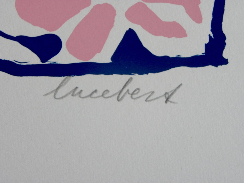 Lucebert - 'Die Olympiker' - Zeefdruk in kleur - Gesigneerd  en genummerd - 1971 kopen? Bied vanaf 250!