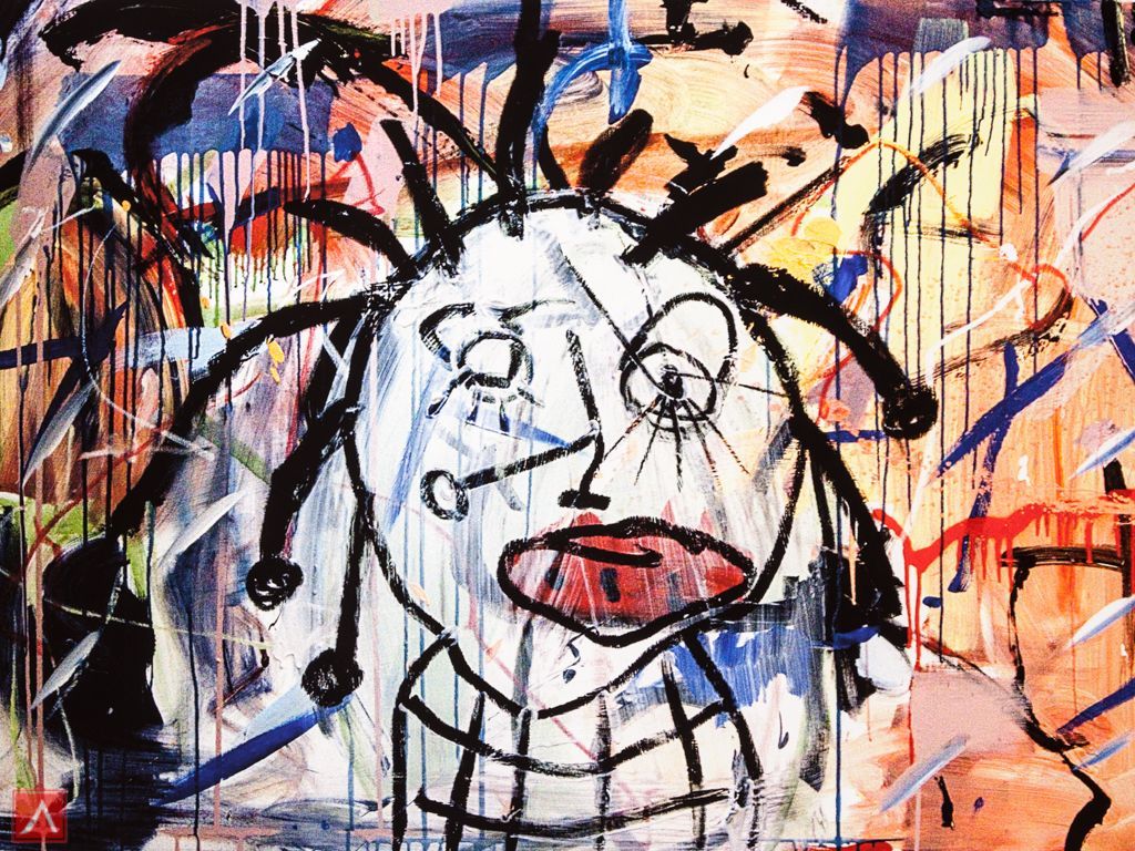 Paul Indrek Kostabi - Fine Tooth Comb - 75 ex, giclee, gesigneerd kopen? Bied vanaf 89!