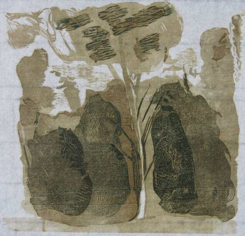 Leon Tebbe: Houtsnede, Bos kopen? Bied vanaf 1!