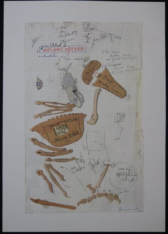 Panamarenko: Offset met hoogdruk, Archae Opterix verkocht voor € 160!