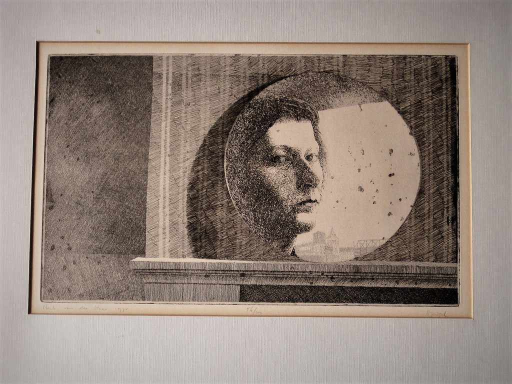  Boeiende en grote Henk vd Haar drogenaald Ets "Spiegel" gesigneerd 1975 kopen? Bied vanaf 1!