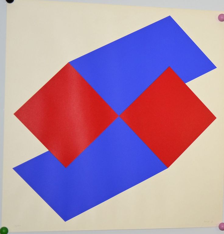 Bob Bonies: Zeefdruk. Abstracte compositie kopen? Bied vanaf 100!