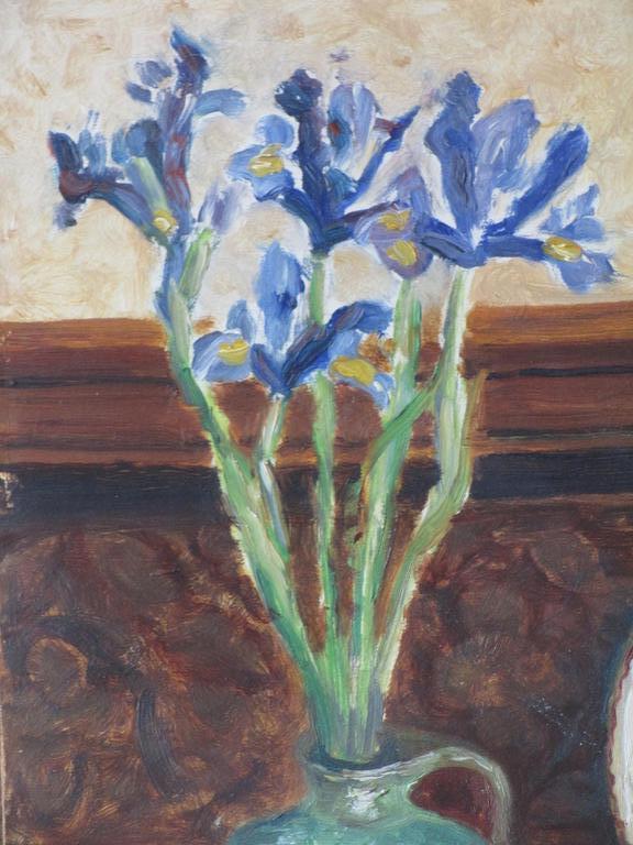 Onbekende kunstenaar, Stilleven met geitje, Olieverf op board kopen? Bied vanaf 1!