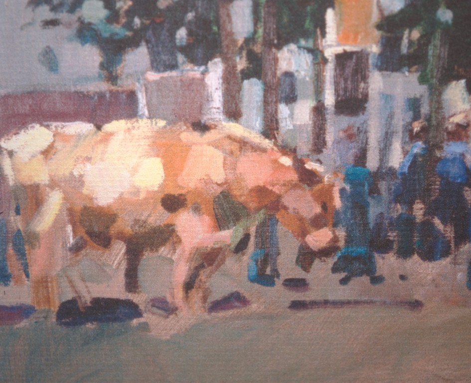 Rob Houdijk - litho Veemarkt Purmerend 2006 - oplage 50 kopen? Bied vanaf 35!