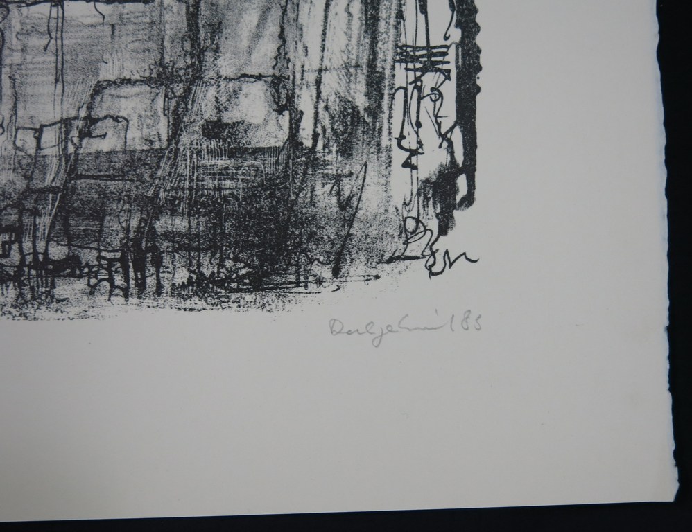 Dirkje Kuik: Litho, Achter de Dom kopen? Bied vanaf 50!