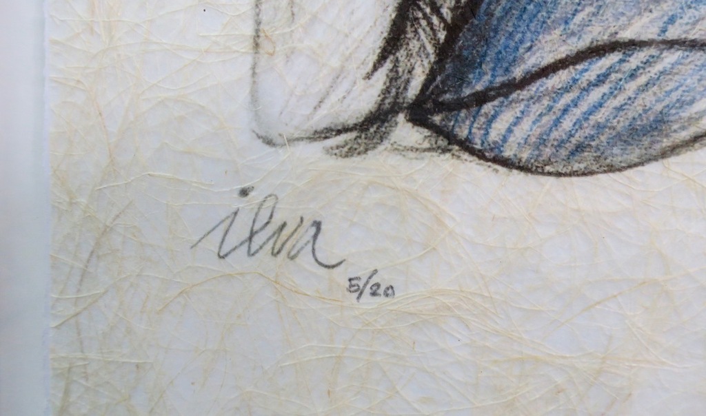 Corneille: Litho op bijzonder, vezelrijk rijstpapier, Ilva - Ingelijst kopen? Bied vanaf 150!