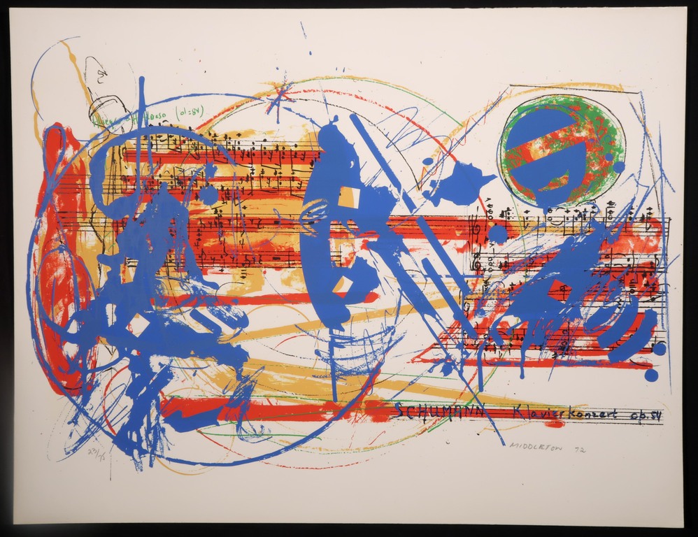 Sam Middleton: Zeefdruk, Schumann Klavierkonzert op.54 kopen? Bied vanaf 35!