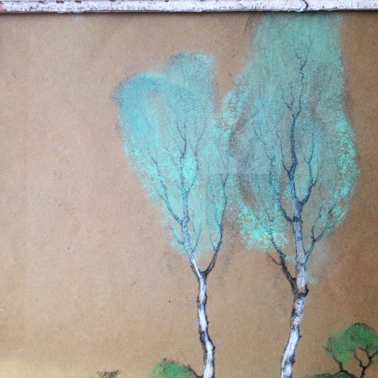 Huub Cox: Pasteltekening, Zonder Titel kopen? Bied vanaf 1!