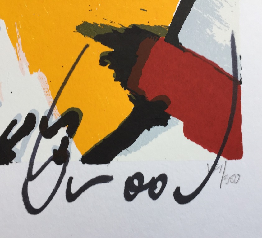 Herman Brood - Hand gesigneerde zeefdruk: Moeder en kind kopen? Bied vanaf 1!