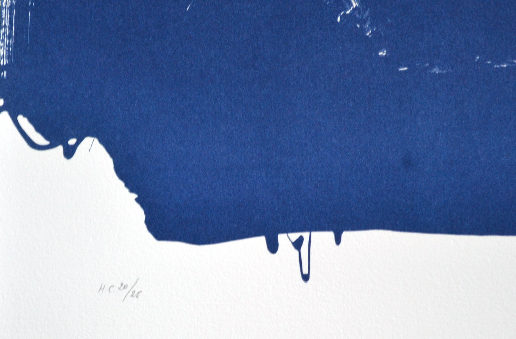 Alfons Borrell - Kleurenlitho - El quadrado azul - handgesigneerd - uit gelimiteerde H.C. oplage van 25 st. kopen? Bied vanaf 1!