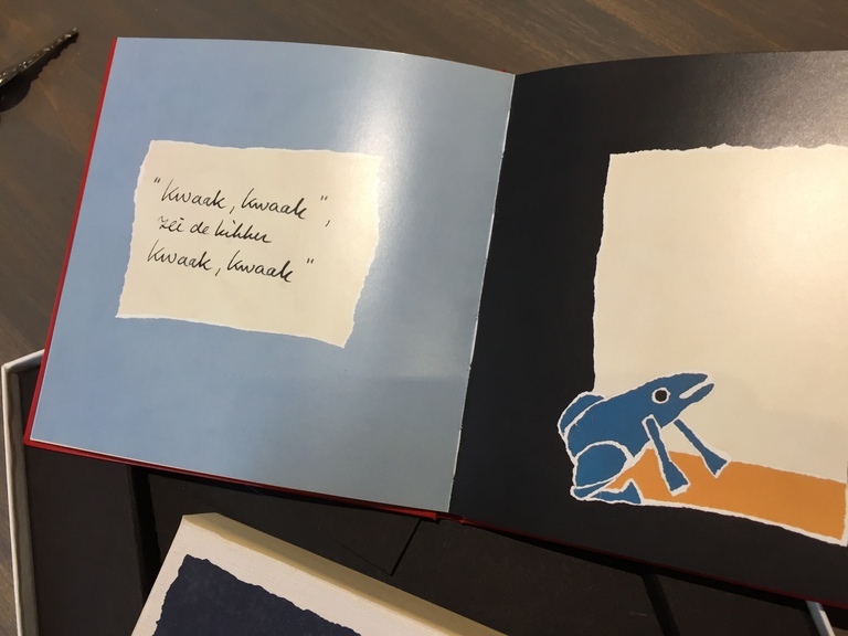 Hans Innemee: Boekje 'Kwaak Kwaak' in oplage 500/nr 47, handgesigneerd kopen? Bied vanaf 1!