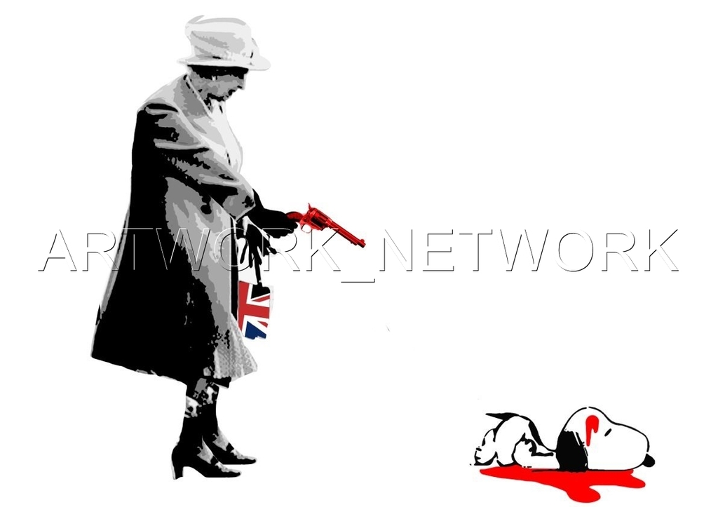 Large Print Painting "Queen Kill Snoop" Signed Numbered A/P or 1 to 100 with COA kopen? Bied vanaf 1!