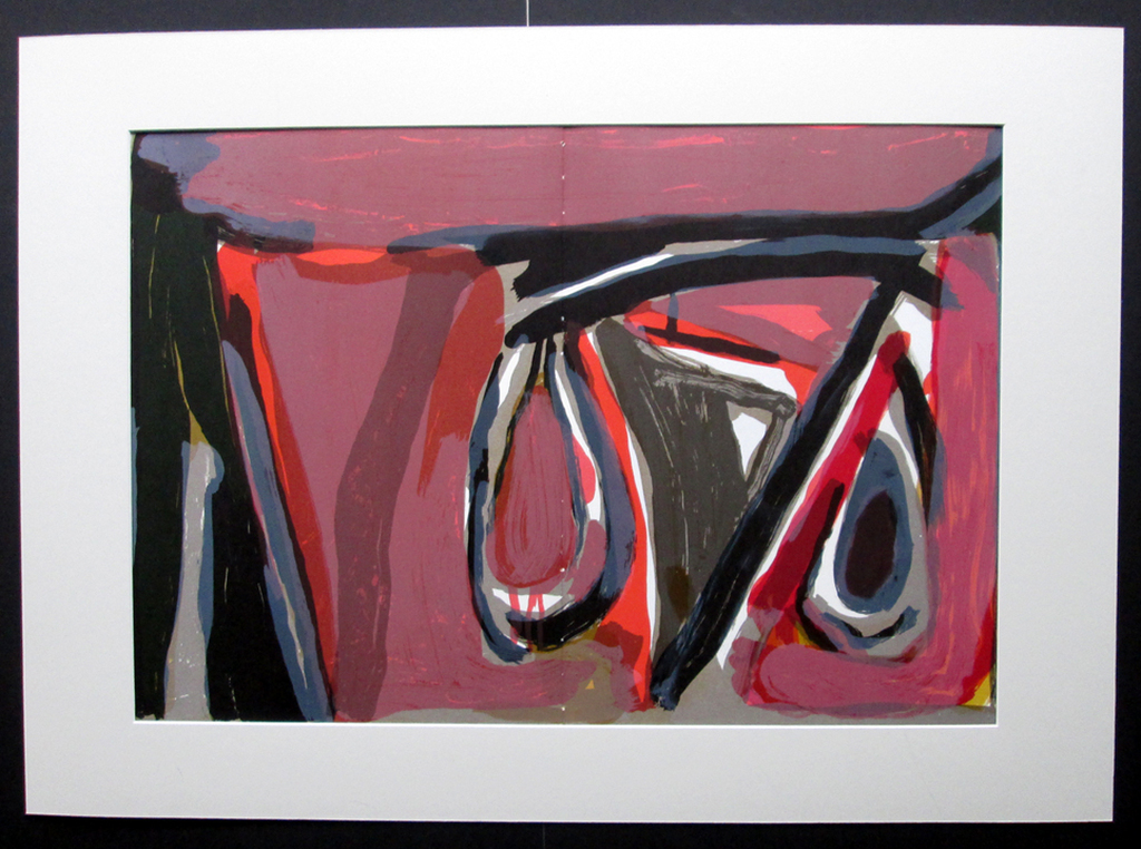 Bram van Velde Zeer zelden aangeboden dubbelpagina uit de kostbare DLM 250.1982 kopen? Bied vanaf 99!