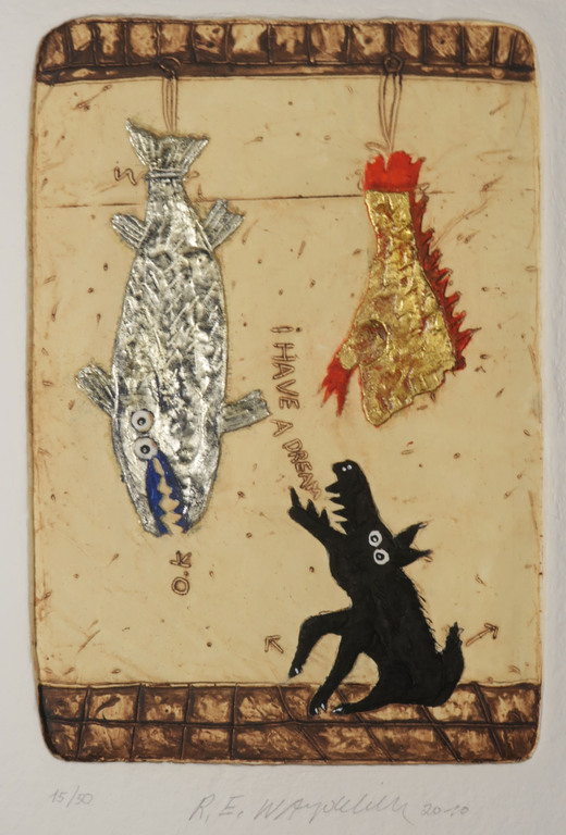 Raymond Waydelich: Aquagravure, I have a dream kopen? Bied vanaf 80!