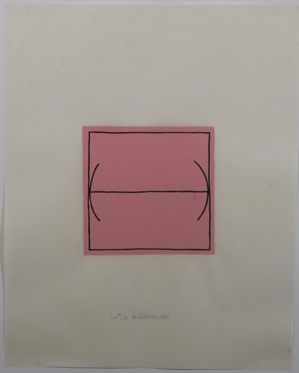 Cees Andriessen: Lino op Rijstpapier, Z.T. - Ingelijst kopen? Bied vanaf 20!