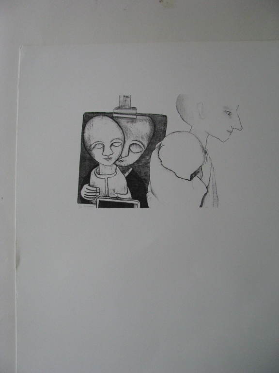 Schilder Hermanus, litho uit 2005, z.t. kopen? Bied vanaf 15!