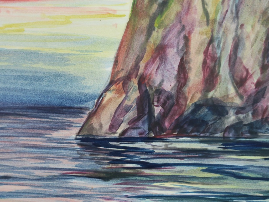 Peter van den Braken: Gouache op papier, Nordkape kopen? Bied vanaf 1!