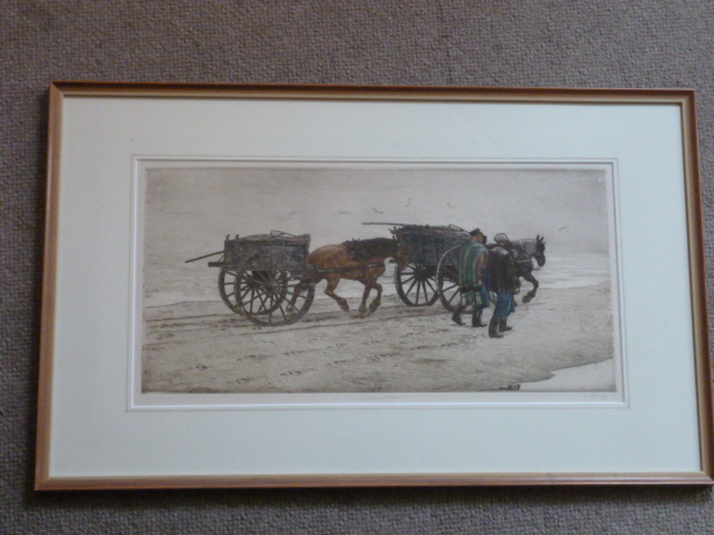 Tjeerd Bottema - kleurenets - Schelpenvisschers kopen? Bied vanaf 125!