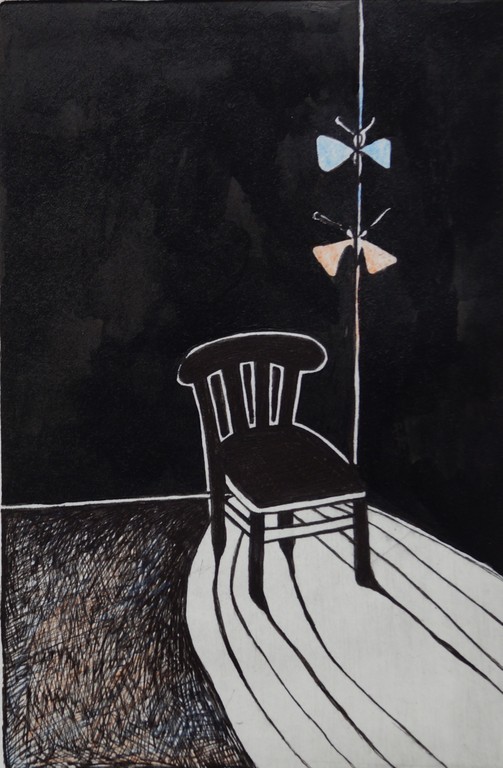 Lies Lantinga - gesigneerde ets - 1999 kopen? Bied vanaf 18!