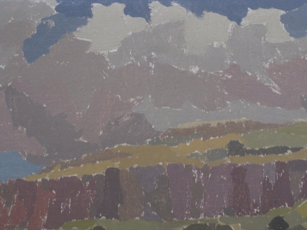 gesigneerd Alfred Calkoen olieverf "Ayers Rock Australie" omstreeks 1950 kopen? Bied vanaf 1!