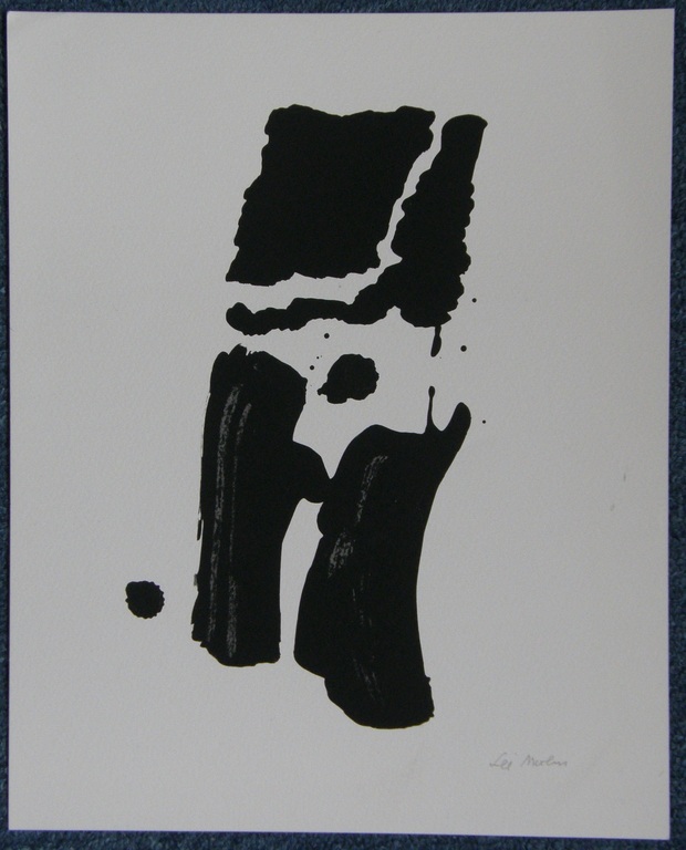 Lei Molin: zeefdruk met potlood gesigneerd verkocht voor € 95!