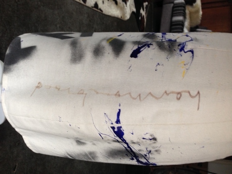 Mantelpak beschilderd door Herman Brood kopen? Bied vanaf 2500!