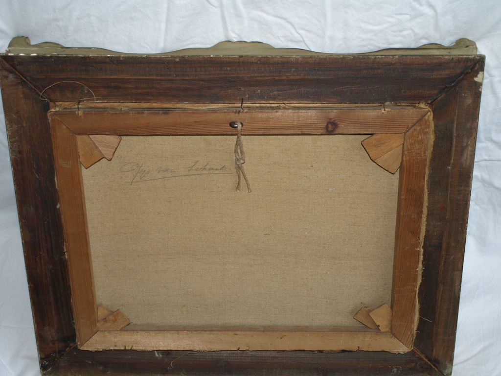 Gijs van Schaik (1905-1952)–Olieverf–Plasgezicht-Gesigneerd & ingelijst–ca 1948  kopen? Bied vanaf 65!