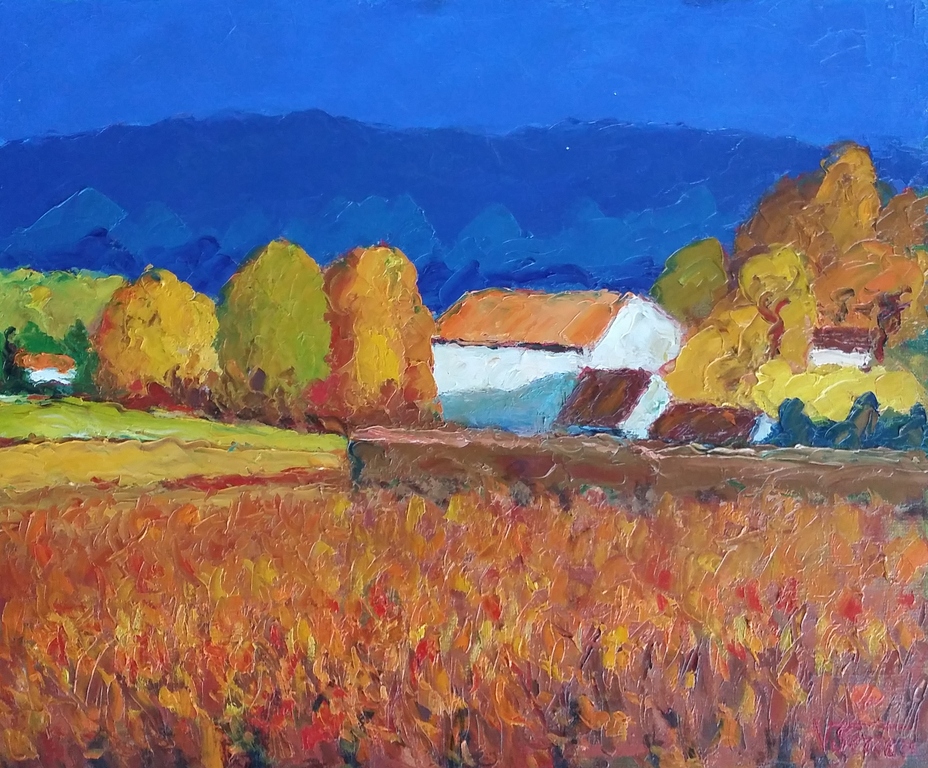 Paysage de Provence  verkocht voor € 195!