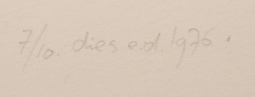 Dies de Jonge: Ets en aquatint, Z.T. Cirkelzaag kopen? Bied vanaf 20!