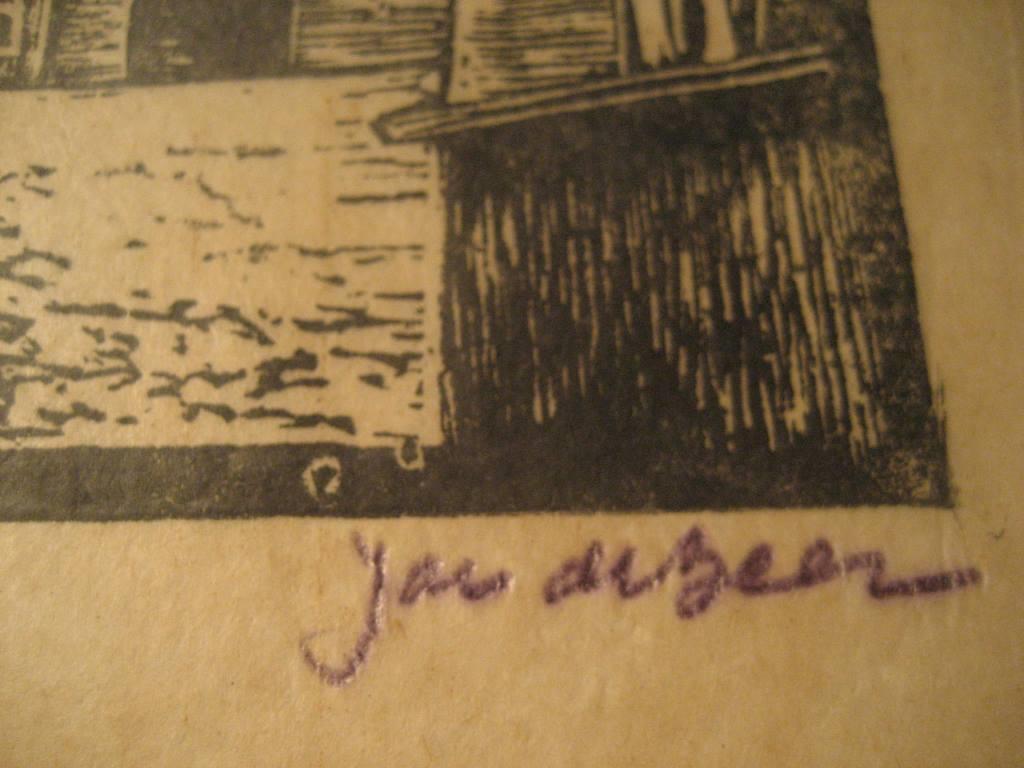 Jac de Beer Houtdrukken Westertoren Amsterdam en Martinitoren Groningen kopen? Bied vanaf 1!