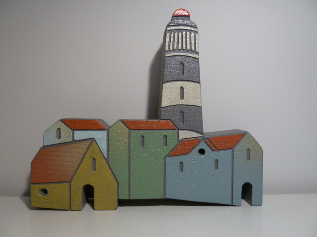 Stenen relief "Charme aan de kust" kopen? Bied vanaf 1!